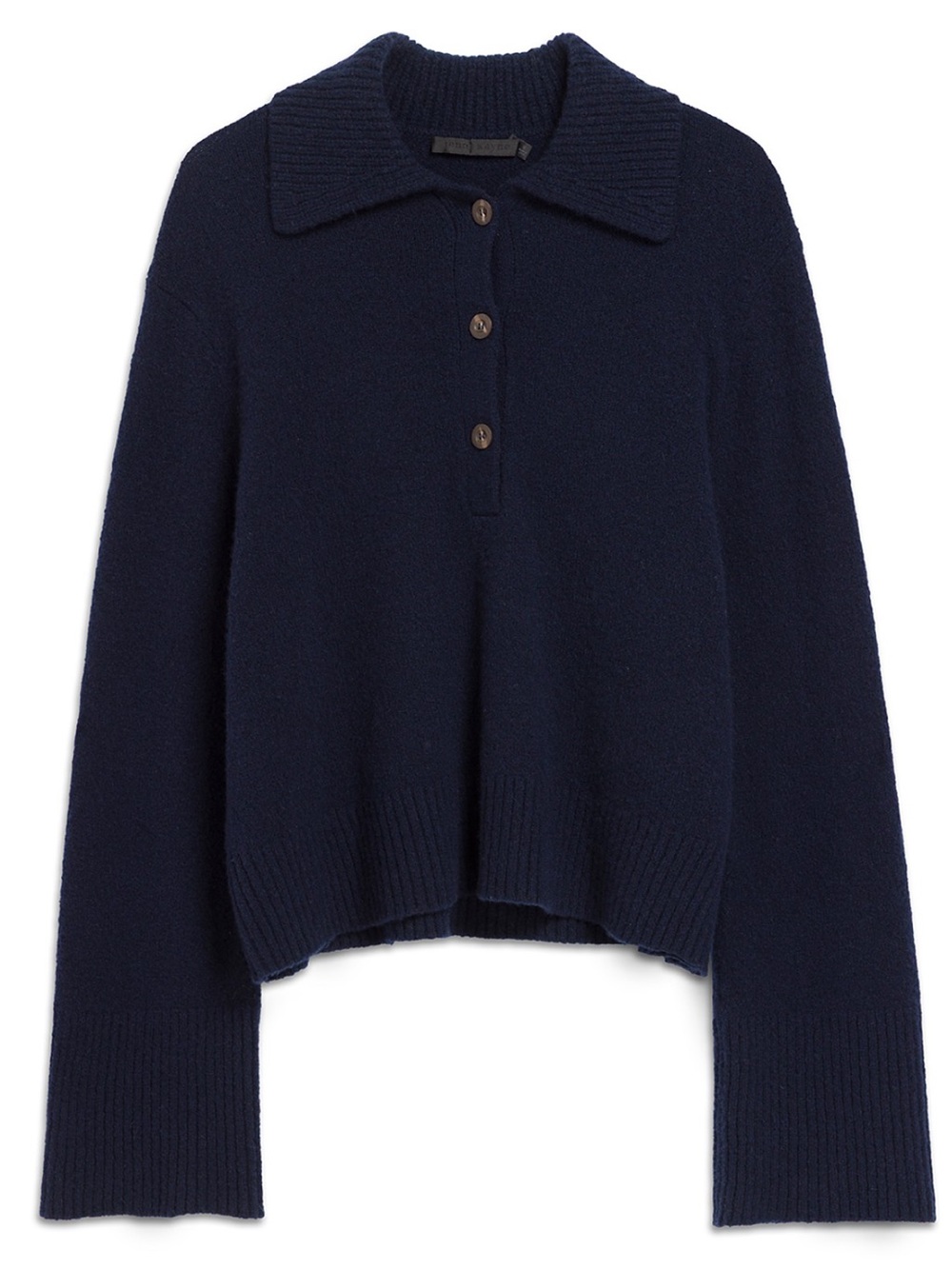 Jenni Kayne cashmere Stevie polo navy S - Picture 1 of 4
